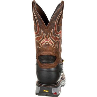 Justin Original Workboots Commander-X5 Driscoll Steel Toe Internal Met Guard Waterproof Western Work Boot, , large