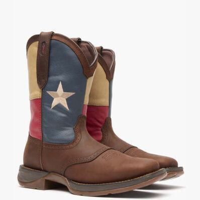 Bota vaquera sin cordones Durango Patriotic, , large