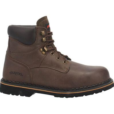 Laredo Men's Steel Toe Electrical Hazard Leather Work Boot, , large