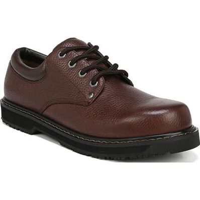 Dr. Scholl's Harrington II Brown Leather Slip-Resisting Oxford, , large