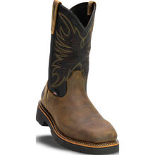 Thorogood 11-inch Men's Steel Toe Electrical Hazard Waterproof Western Work Boot