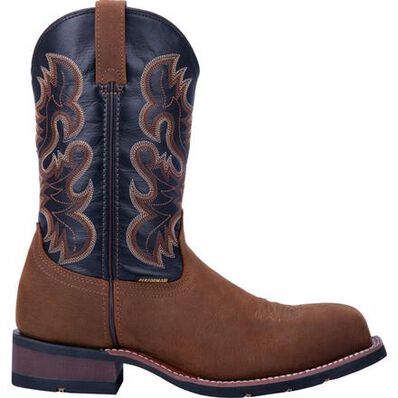 Laredo Rockwell Men's 11-inch Steel Toe Electrical Hazard Waterproof Western Pull-On Work Boot, , large