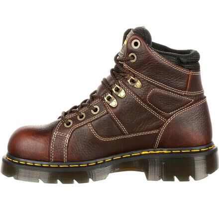 Bota de trabajo con punta de acero tradicional del Dr. Martens