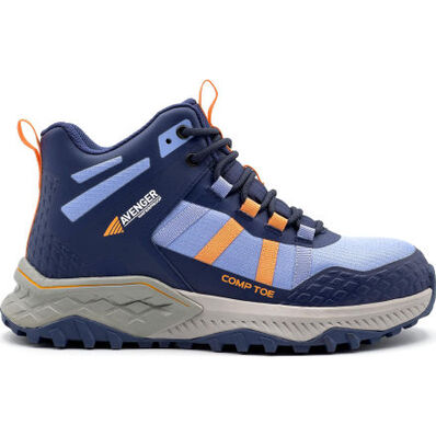 Avenger Aero Trail Mid Women's 5-inch Composite Toe Electrical Hazard Work Shoe, , large