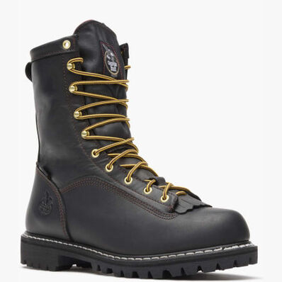 Bota de trabajo térmica Georgia con cordones hasta la punta, , large