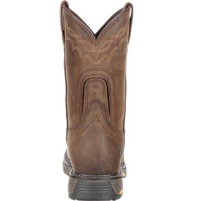 Bota de trabajo Ariat WorkHog pull-on H2O con punta de material compuesto impermeable, , large