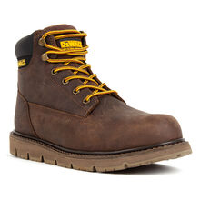 DEWALT® Flex Men's Steel Toe Brown Tie-Up Wedge Work Boots