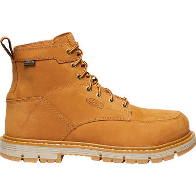 KEEN Utility San Jose 90 Men's 6 inch Aluminum Toe Electrical Hazard Waterproof Work Boots, , large