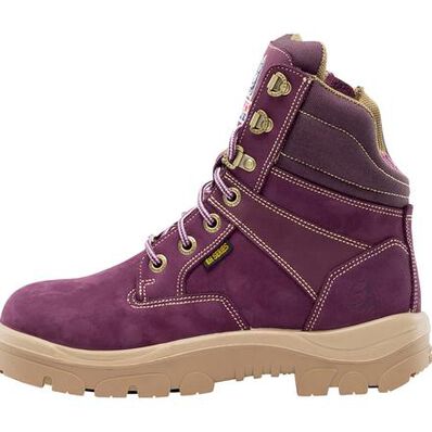 Steel Blue Southern Cross Zip PR Women's Steel Toe Electrical Hazard Puncture-Resisting Work Boot, , large