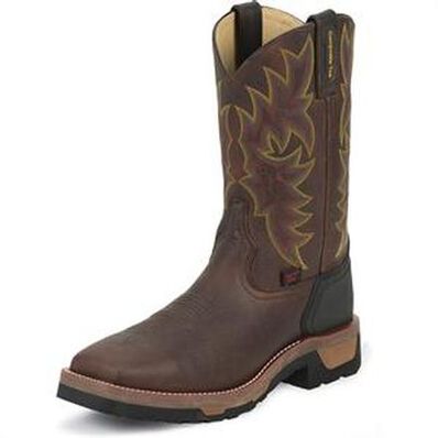 Bota con punta de acero de compuesto de Tony Lama de trabajo del oeste, , large