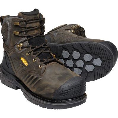 KEEN Utility® Philadelphia Men's CSA Carbon-Fiber Toe Internal Met Guard Waterproof Work Boot, , large