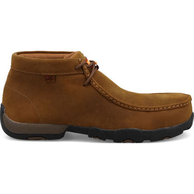 Twisted X Work Driving Moc Men's Nano Toe Static-Dissipative Chukka Work Shoe, , large