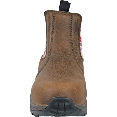 Moxie Trades Angel Women's Composite Toe Electrical Hazard Chelsea Pull-On Work Boot, , large