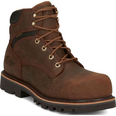 Chippewa Sador Men's 6-inch Composite Toe Electrical Hazard Waterproof Leather Work Boot, , large