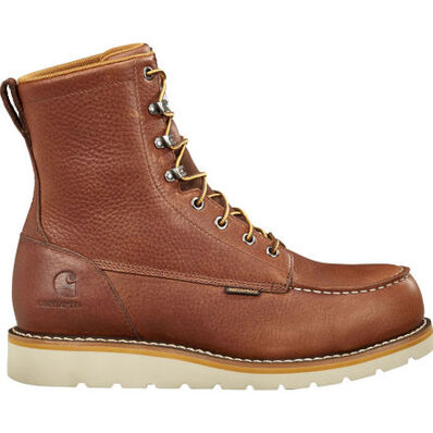 Carhartt Wedge Men's 8-inch Steel Toe Electrical Hazard Waterproof Work Boot, , large