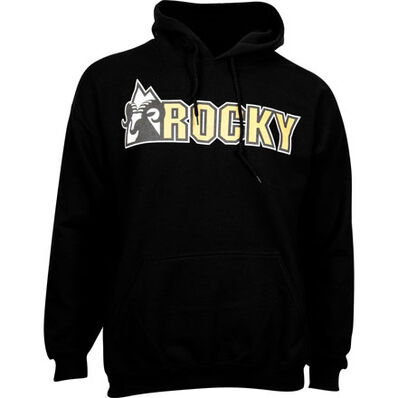 Sudadera con capucha y logo para hombre Rocky, , large