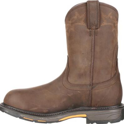 Bota de trabajo Ariat WorkHog pull-on H2O con punta de material compuesto impermeable, , large