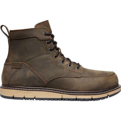 KEEN Utility San Jose Wedge Men's 6 inch Aluminum Toe Electrical Hazard Waterproof Work Boot, , large