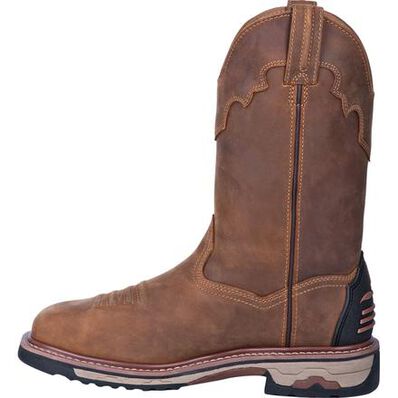 Dan Post Blayde Men's Steel Toe Electrical Hazard Waterproof Western Pull-on Work Boot, , large