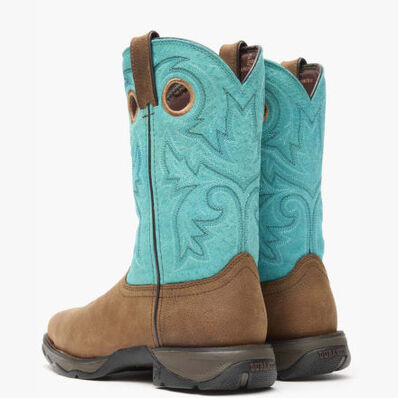 Bota vaquera Lady Rebel de Durango con punta de acero para damas., , large