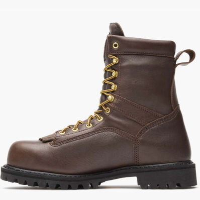 Bota de trabajo acordonada hasta la punta impermeable con punta de acero de Georgia, , large