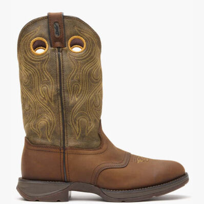 Bota vaquera de montar marrón Rebel de Durango, , large