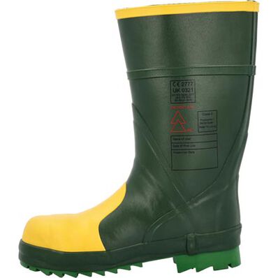 Bota de trabajo Lehigh Unisex con punta de acero y goma Hydroshock impermeable Lehigh Unisex Steel Toe Rubber Hydroshock Waterproof Work Boot, , large