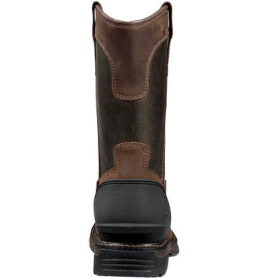 Carhartt Montana Men's 11-inch Steel Toe Electrical Hazard Waterproof Pull-On Work Boot, , large