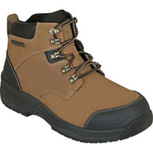 OrthoFeet Granite Men's 6-inch Composite Toe Electrical Hazard Waterproof Work Boot