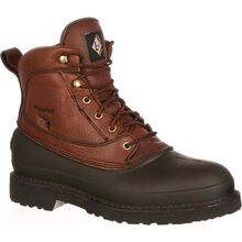 bota de trabajo impermeable con punta de acero Lehigh Swampers de 6 pulgadas