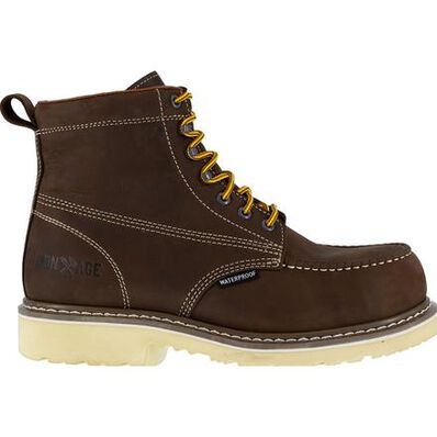 Iron Age Solidifier Men's Moc Composite Toe Electrical Hazard Waterproof Work Boot, , large