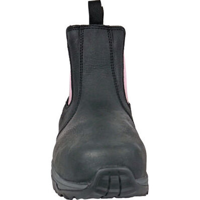Moxie Trades Angel Women's Composite Toe Electrical Hazard Chelsea Pull-On Work Boot, , large