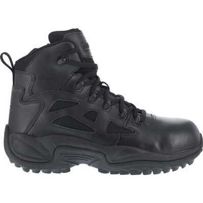 Calzado especializado con punta de material compuesto de Reebok Stealth con cierre lateral, , large