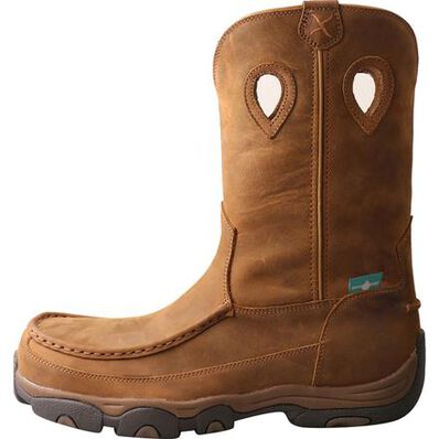 Twisted X Men's Moc Composite Toe Electrical Hazard Waterproof Pull-on Work Boot, , large Twisted X Men's Moc Composite Toe Electrical Hazard Waterproof Pull-on Work Boot, , large