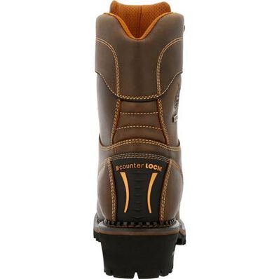 Georgia Boot AMP LT Logger Composite Toe Waterproof Work Boot, , large