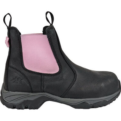 Moxie Trades Angel Women's Composite Toe Electrical Hazard Chelsea Pull-On Work Boot, , large