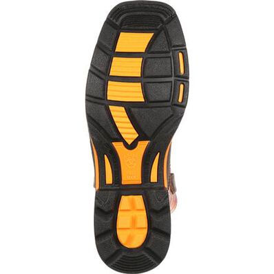 Bota vaquera con punta de acero cuadrada ancha de Ariat WorkHog, , large