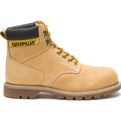 Cat Second Shift Men's 6-inch Steel Toe Electrical Hazard Work Boot, , large