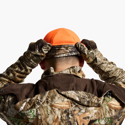 Rocky ProHunter Reversible Fleece Beanie, Blaze RealTree Edge, large