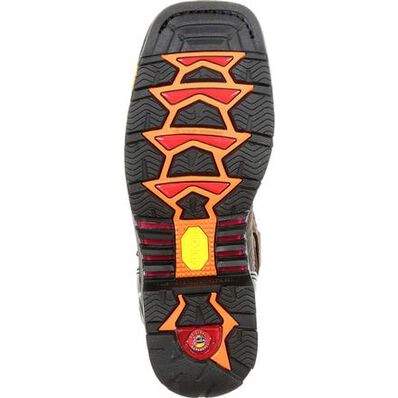 Justin Original Workboots Commander-X5 Driscoll Steel Toe Internal Met Guard Waterproof Western Work Boot, , large