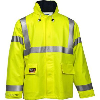 Tingley Eclipse™ Quad-Hazard® Hi-Vis Waterproof Arc-Flash and Flash-Fire Resistant Jacket, , large