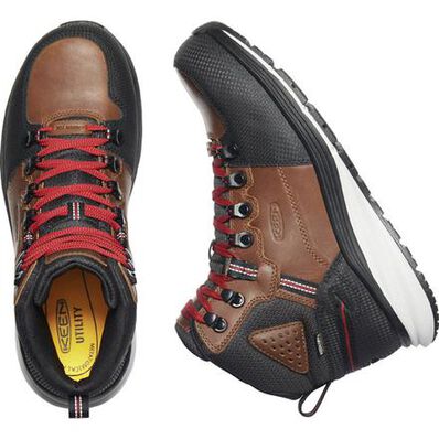 KEEN Utility® Red Hook Men's Carbon Fiber Toe Electrical Hazard Waterproof Work Hiker, , large