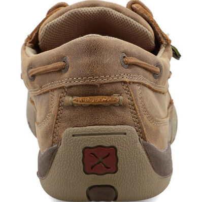 Twisted X Work Boat Moc Men's Internal Metatarsal Steel Toe Work Oxford, , large