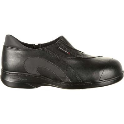 Suave caminata Daisy sin cordones acero punta SD trabajo el zapato, , large
