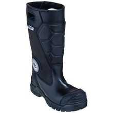 Bota de Cuero para bombero con punta de acero Black Diamond X2