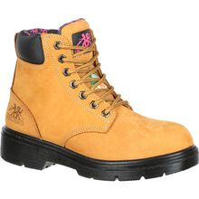 Bota de trabajo resistente a las perforaciones aprobado por CSA con punta de acero Moxie Trades para mujeres