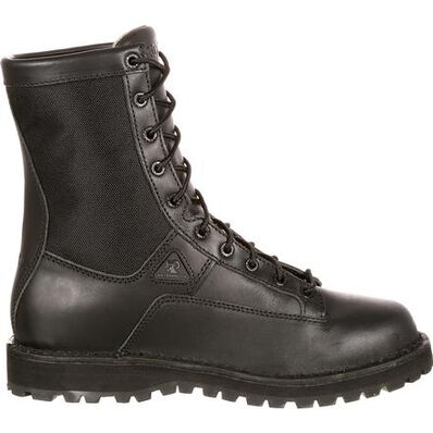 Botas militares impermeables acordonadas hasta la punta Rocky Portland, , large