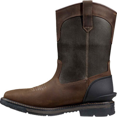 Carhartt Montana Men's 11-inch Steel Toe Electrical Hazard Waterproof Pull-On Work Boot, , large