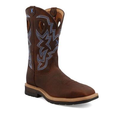 Twisted X Men's 12-Inch Steel Toe Electrical Hazard Western Work Boot, , large Twisted X Men's 12-Inch Steel Toe Electrical Hazard Western Work Boot, , large