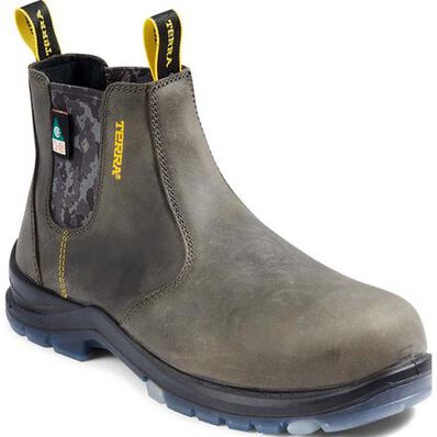 Terra Murphy Men's CSA Composite Toe Electrical Hazard Puncture-Resisting Waterproof Chelsea Work Boot, , large